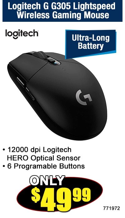 Logitech G G305 Lightspeed Wireless Gaming Mouse