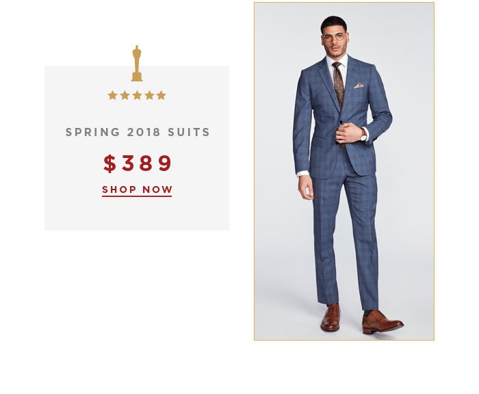 Spring 2018 Suits $389 USD