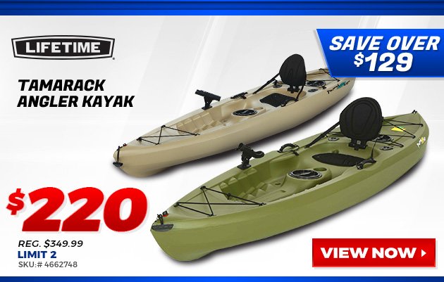 Lifetime Tamarack Angler Kayak