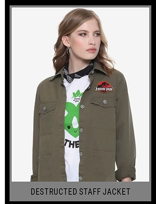 Destrcted Staff Jacket