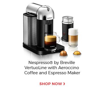 Nespresso(R) by breville vertuoline with aeroccino coffee and Espresso Maker.shop now