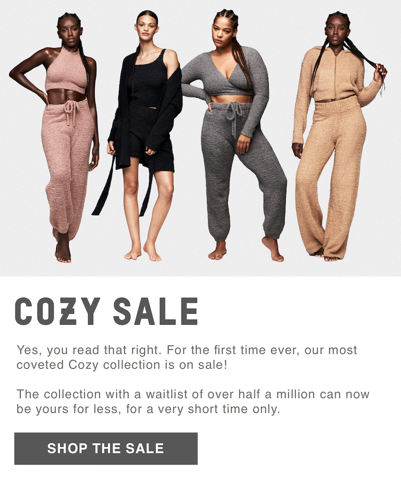 Cozy Sale