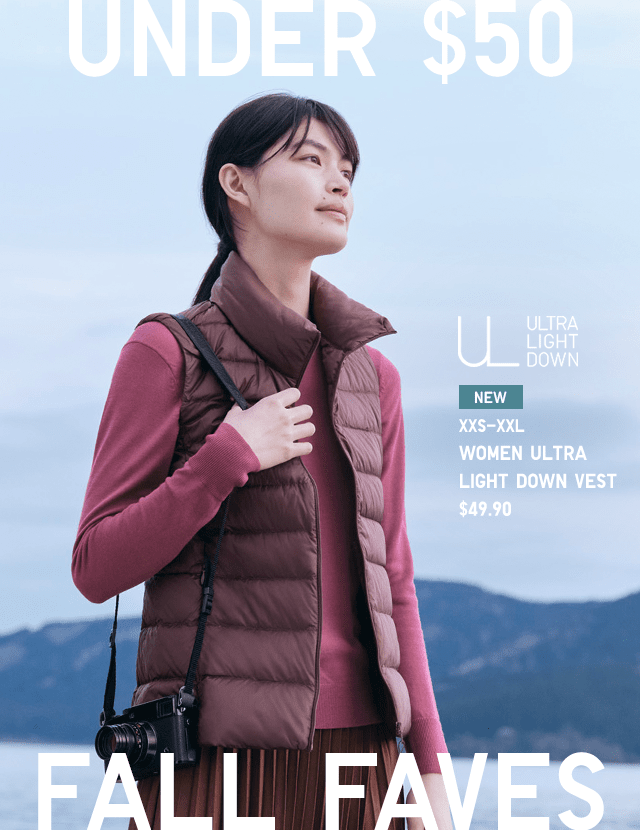 HERO - WOMEN ULTRA LIGHT DOWN VEST