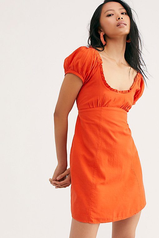 free people soakin up the sun mini dress