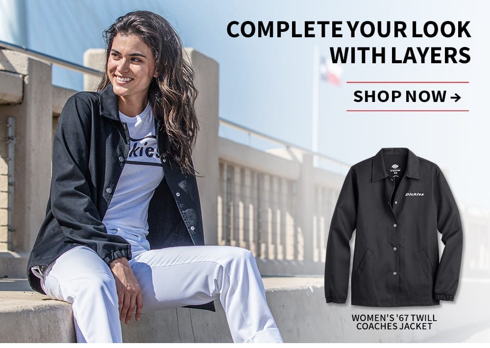 Complete your look with layers. Shop Now.