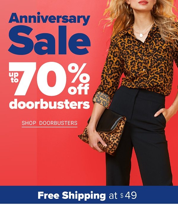 Up to 75% off Doorbusters - Shop Doorbusters