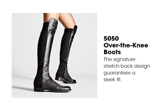 50/50 OVER THE KNEE BOOTS