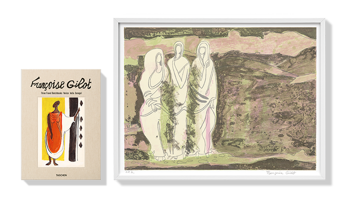 Françoise Gilot. Three Travel Sketchbooks: Venice, India, Senegal
