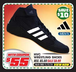 adidas Men's HVC Wrestling Shoes