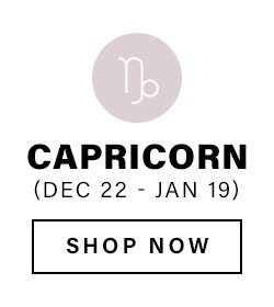 Capricorn (Dec 22 - Jan 19). Shop Now