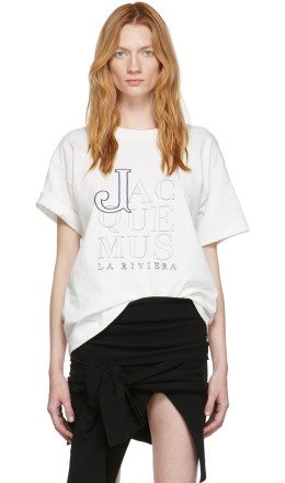 Jacquemus - White 'Le T-Shirt Riviera' T-Shirt