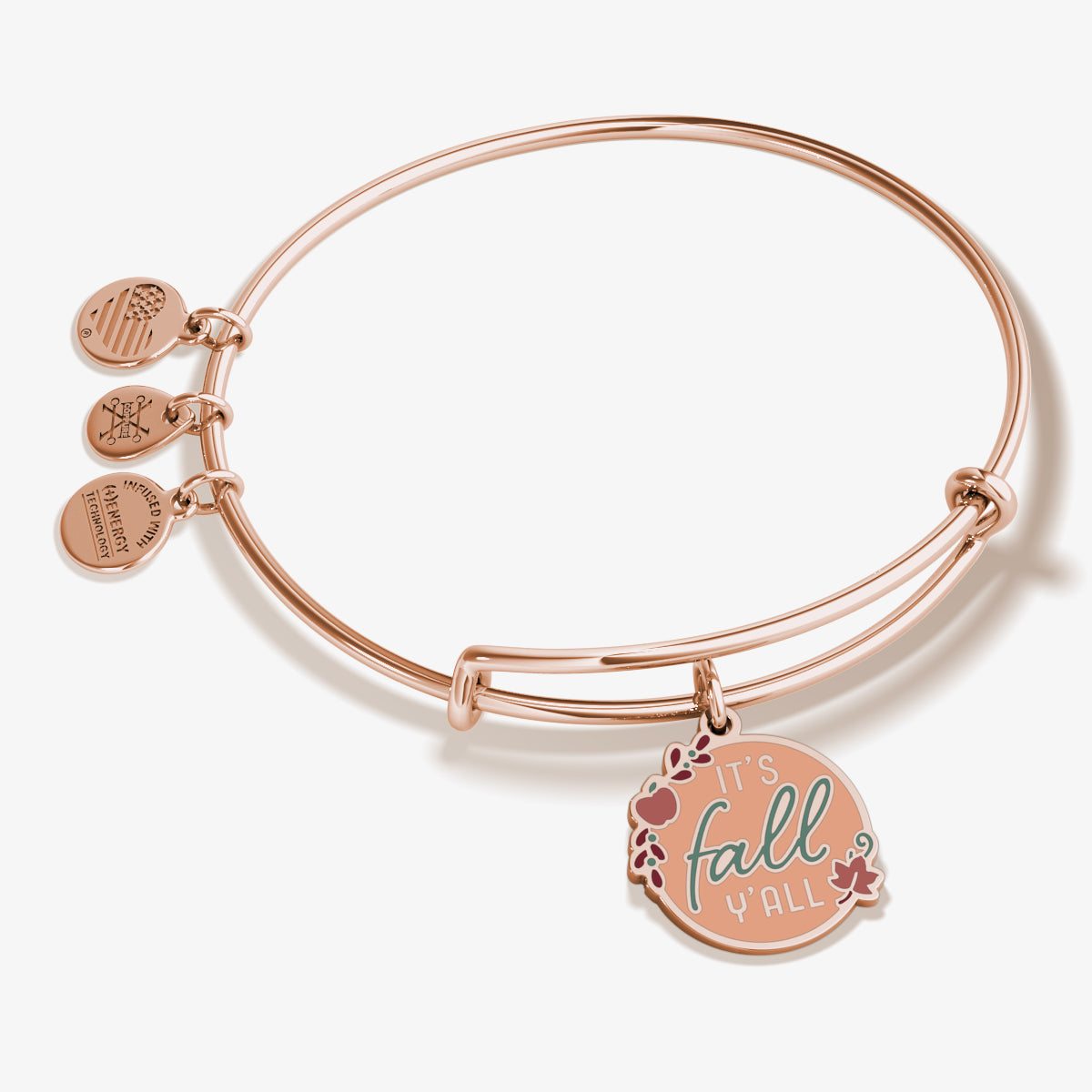 Image of 'It's Fall Y'all' Charm Bangle Bracelet