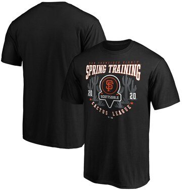 Fanatics Branded San Francisco Giants Black 2020 Spring Training Pickoff Move T-Shirt