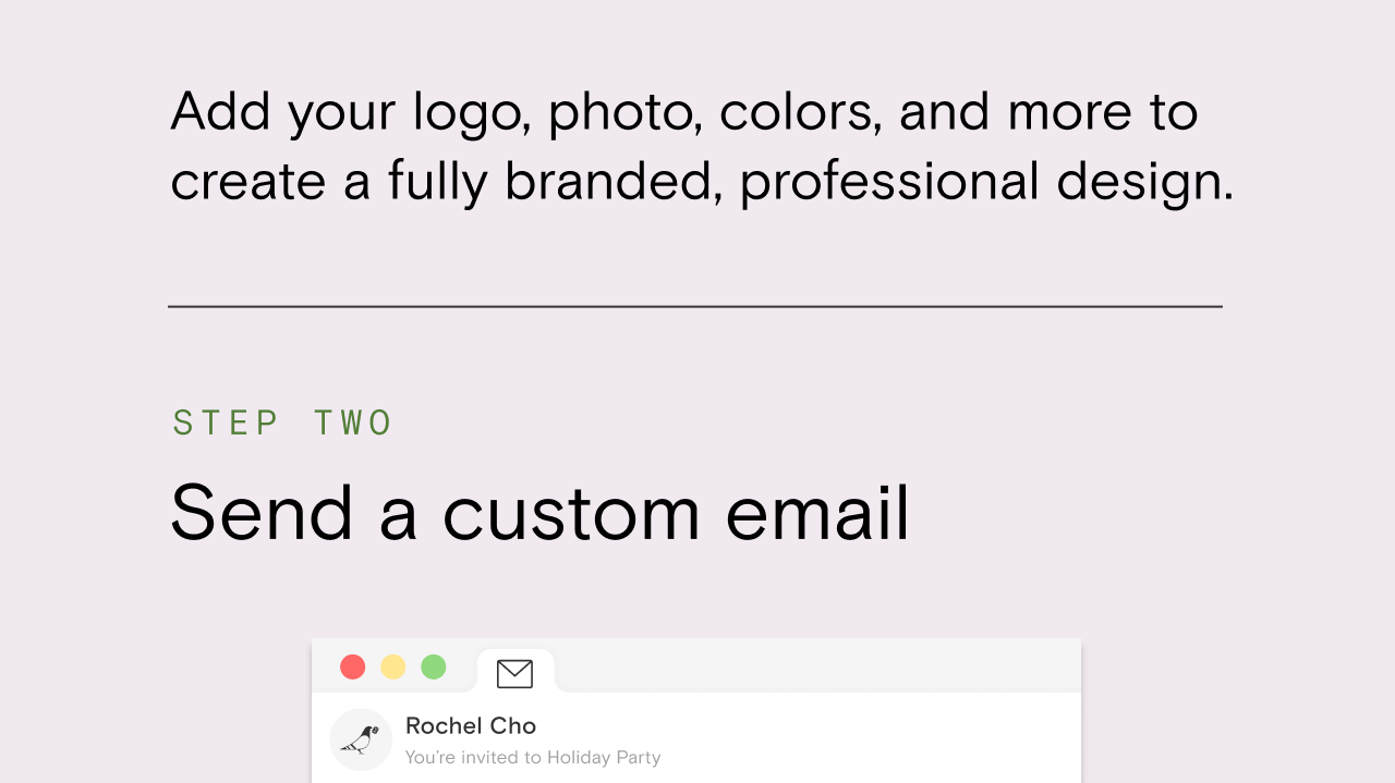 Send a custom email