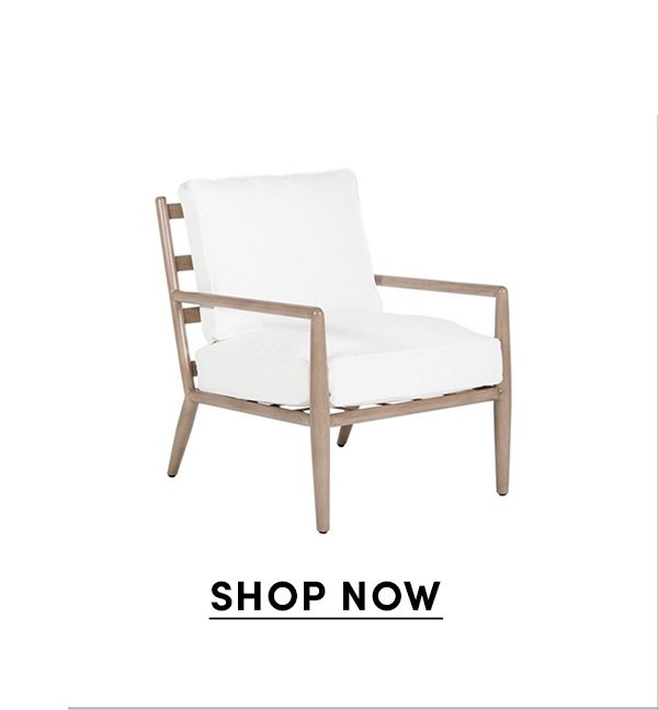 Siena Lounge Chair, White