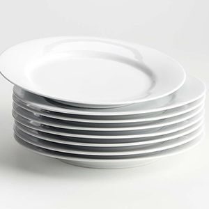 Aspen Rimmed Dinner Plate