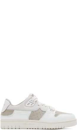 Acne Studios - White Leather Low Top Sneakers