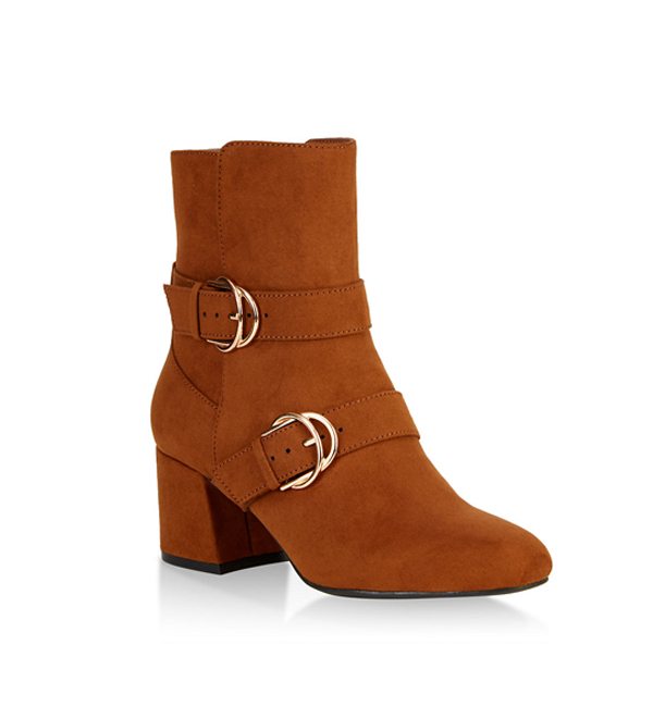 Double Buckle Booties