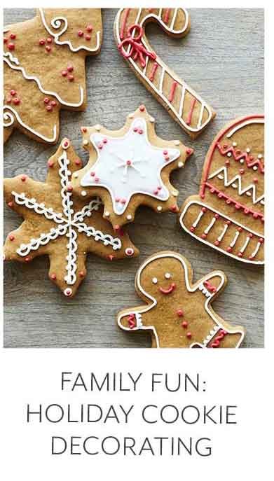 Family Fun: Holiday Cookie Decorating