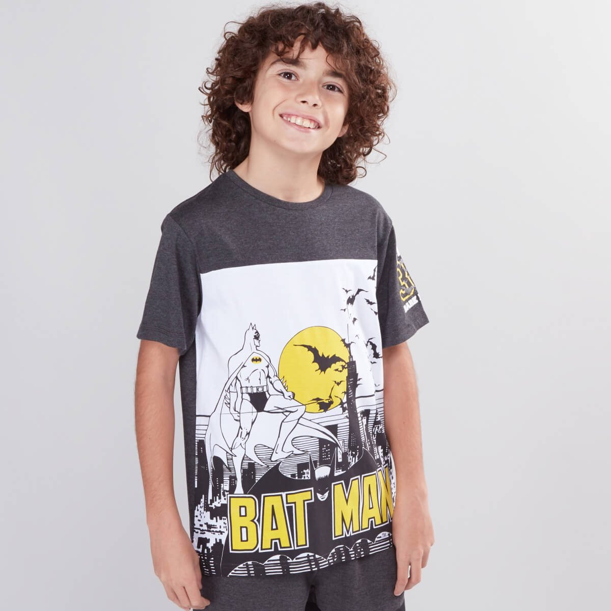 Batman Printed Round Neck T-Shirt