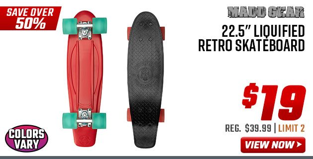 Madd Gear 22.5” Liquified Retro Skateboard