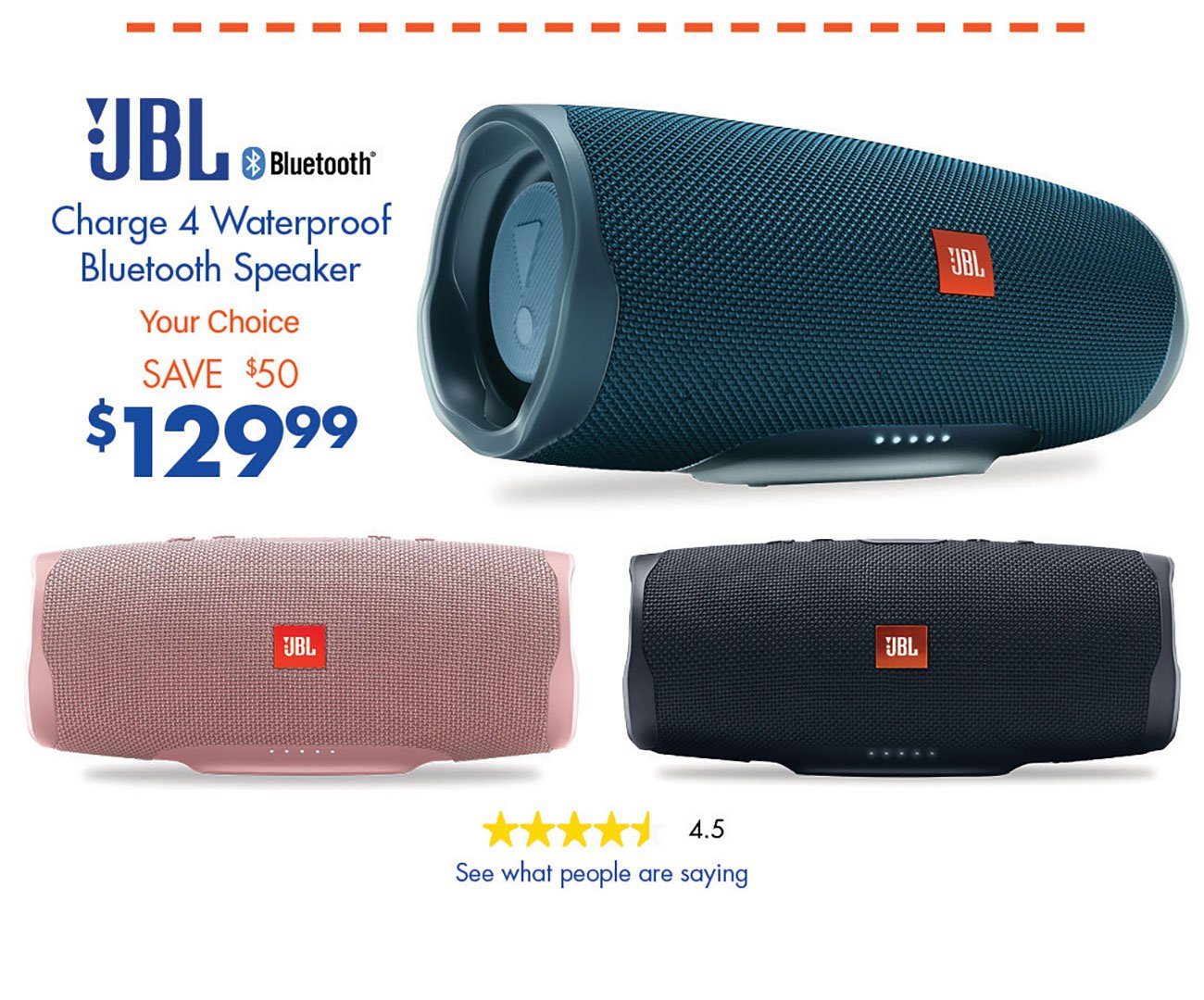 JBL-Charge-4-Waterproof-Bluetooth-Speakers