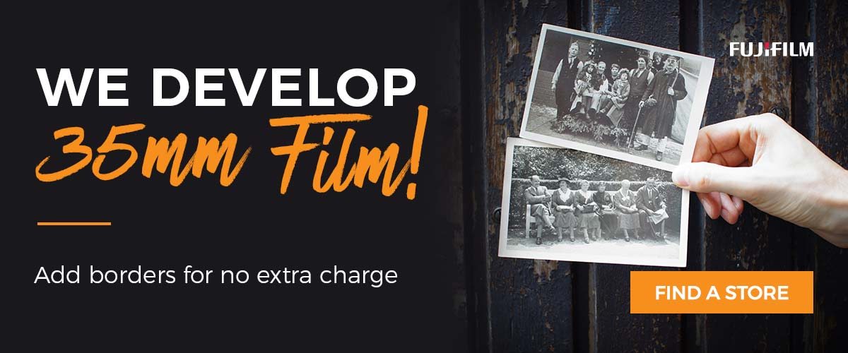 We Develop 35mm Film! Add borders for no extra charge!