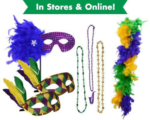 Shop $1 Mardi Gras Supplies!