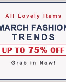 MARCH FASHION TRENDS