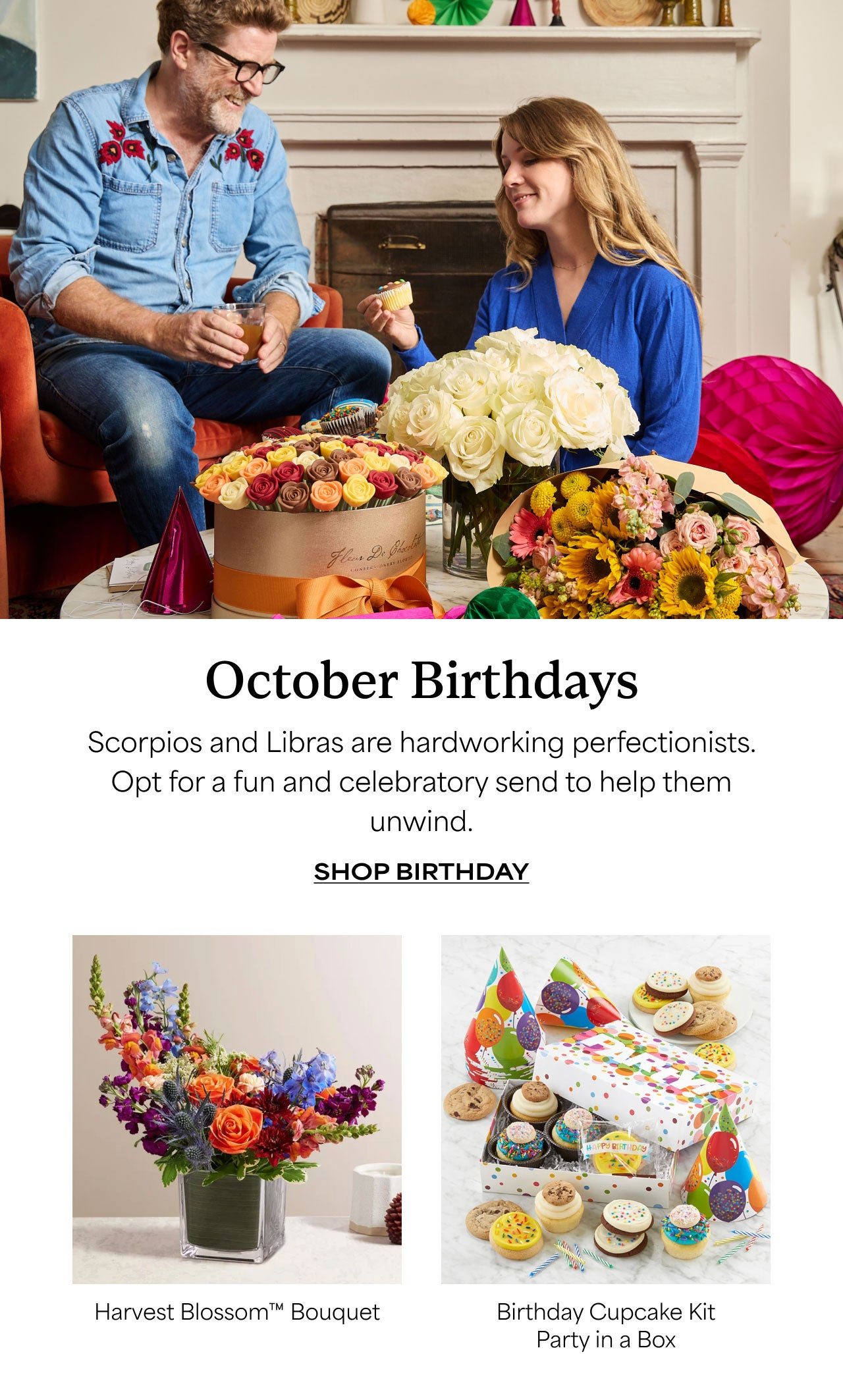 OCTOBER BIRTHDAYS