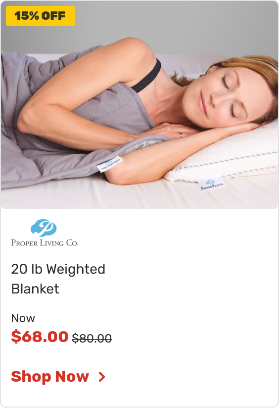 Proper Living 20 lb Weighted Blanket