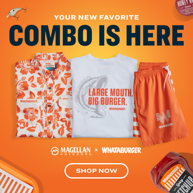 Whataburger releases outdoor clothing line with Magellan, Academy