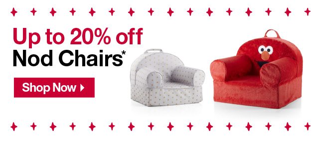 Up to 20% off Nod Chairs* Shop Now.