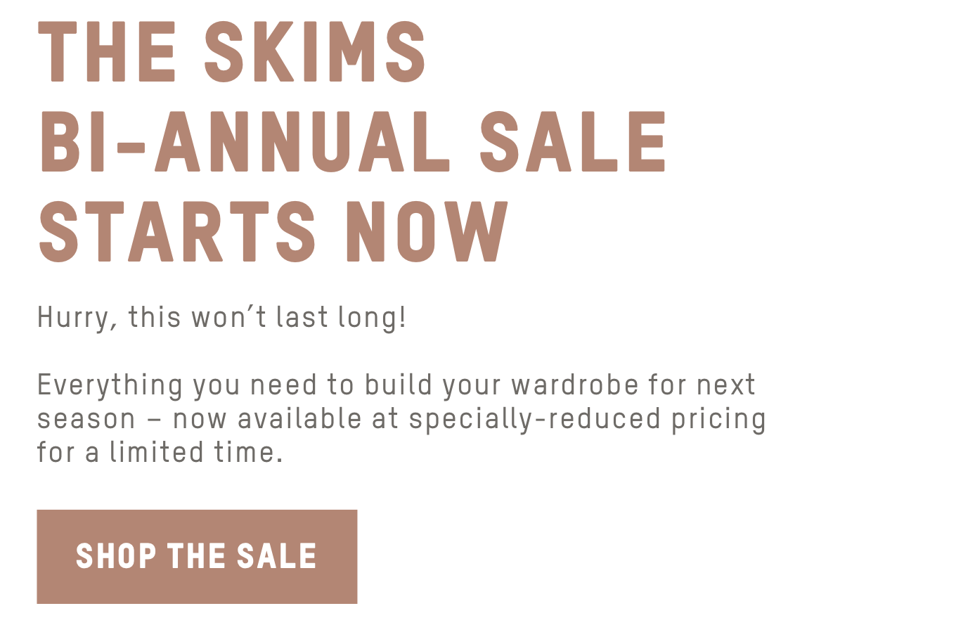 SHOP THE SALE