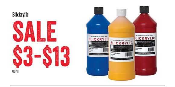 Blickrylic - SALE $3-$13
