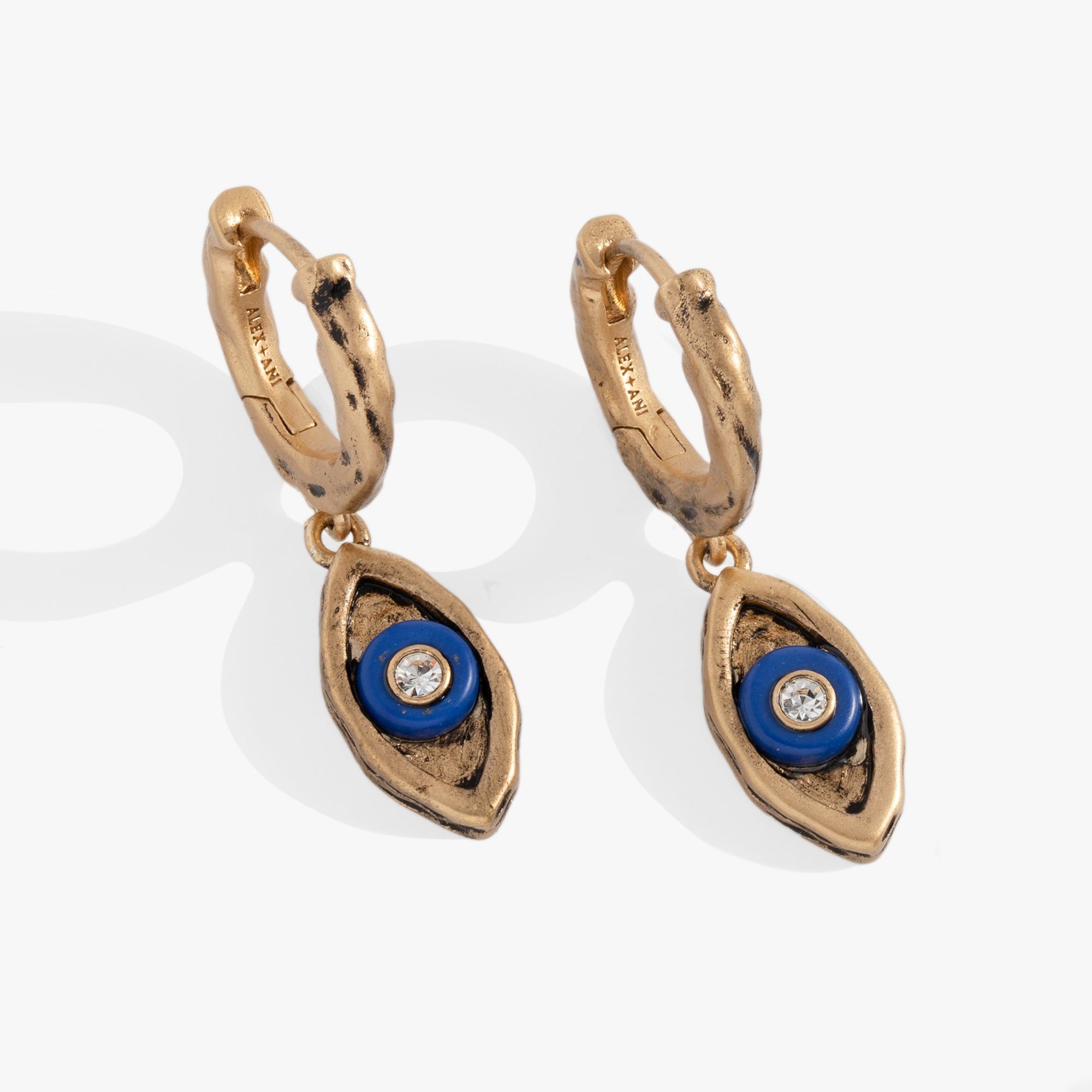 Image of Untamed Evil Eye Huggie Hoop Earring