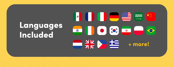Rosetta Stone 1-Year Subscription | Languages Included 