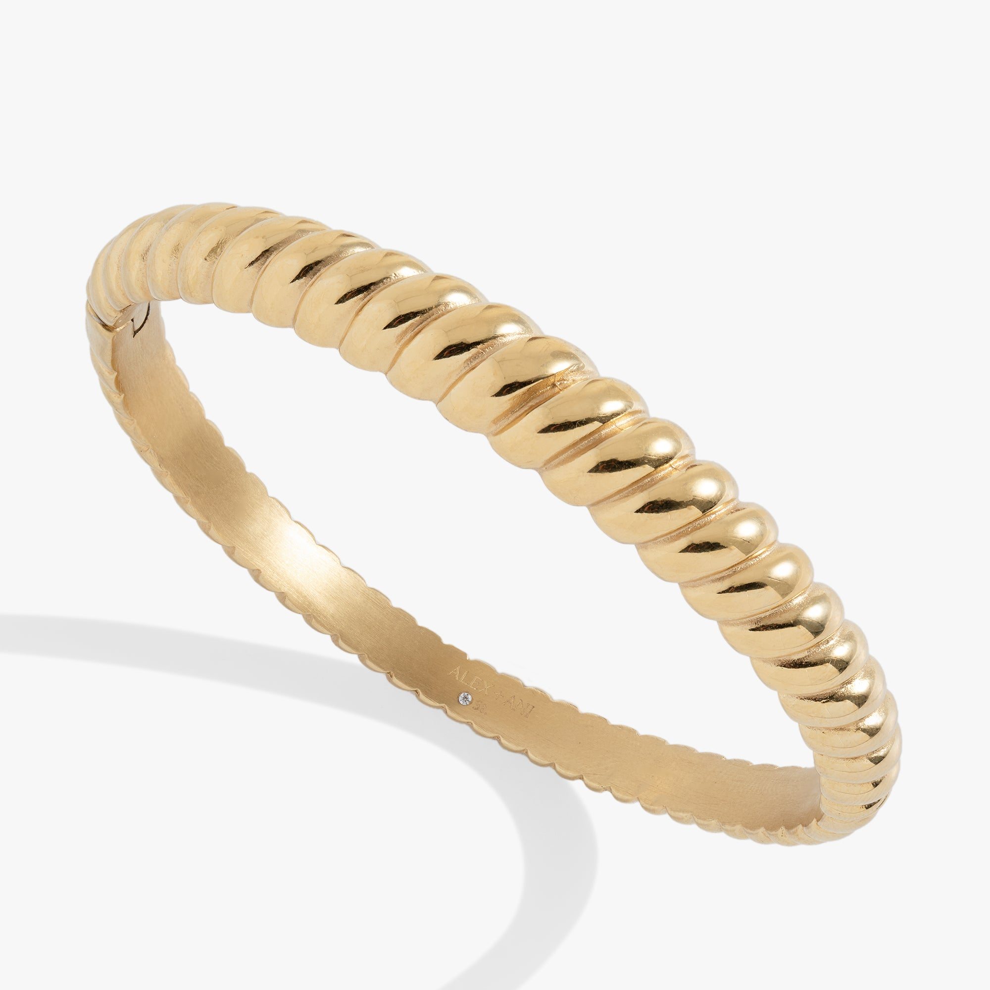 Image of Stainless Steel Rope Textured Bangle