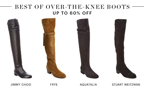 BEST OF OVER-THE-KNEE-BOOTS, UP TO 60% OFF