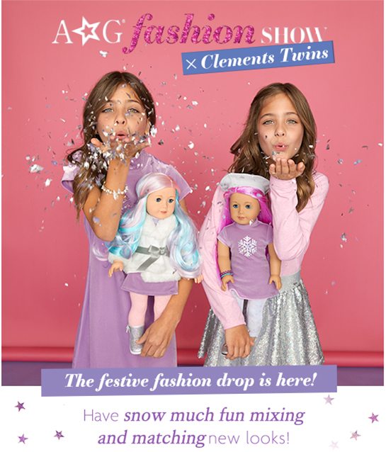 A☆G fashion SHOW Clements Twins-The festive fashion drop is here!