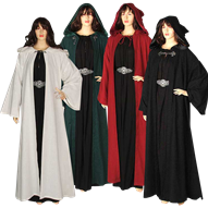 Womens Medieval Ritual Robe/Cloak