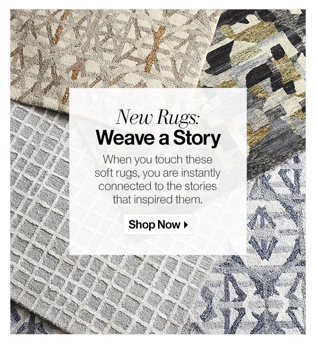 New Rugs: Weave a Story