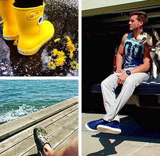 Tag your photos @Crocs #ComeAsYouAre