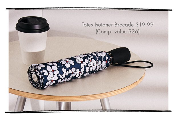 Totes Isotoner Brocade $19.99 (Comp. value $26)