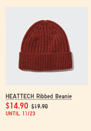 PDP 7 - HEATTECH RIBBED BEANIE