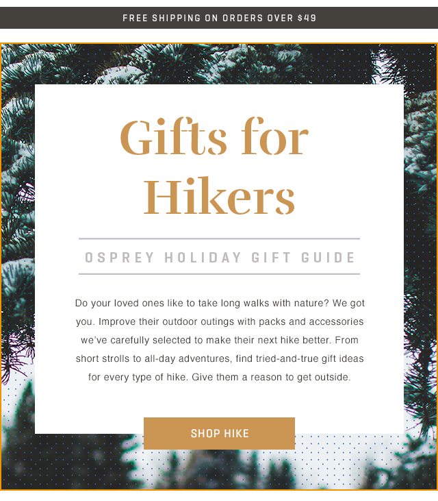Gifts for Hikers