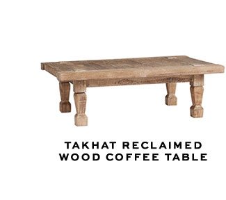 TAKHAT RECLAIMED WOOD COFFEE TABLE