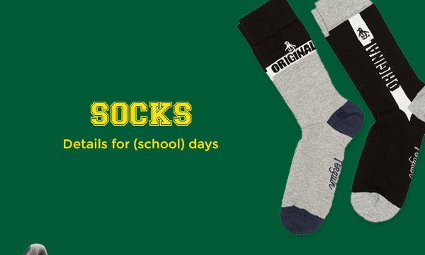 SOCKS - Details for (school) days