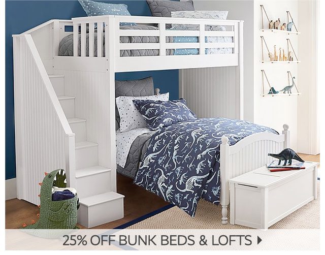25% OFF BUNK BEDS & LOFTS