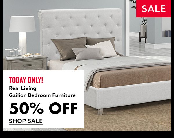 Today Only: Real Living Gailion Bedroom Furniture 50% Off